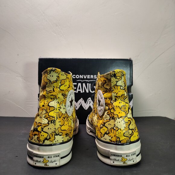Converse Chuck 70 Hi Peanuts Woodstock Yellow Mens 8 Womens 10 A01871C With Box - Picture 5 of 13